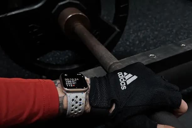 Person analyzing health data with AI