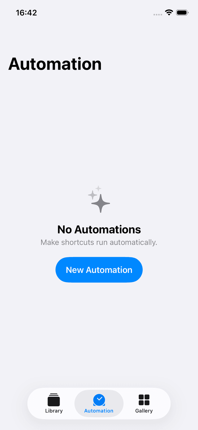 Step 2: Go to the Automation tab